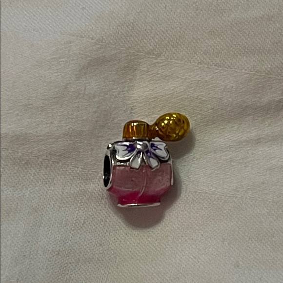 Pandora Jewelry - Pandora 925 Sterling Silver Pink Perfume Bottle Charm